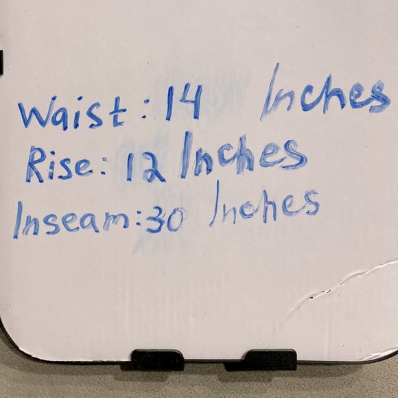 Shein High Waisted Distressed Open Sides Bottoms Washed Blue Women's Jeans 29 ! - Picture 7 of 7